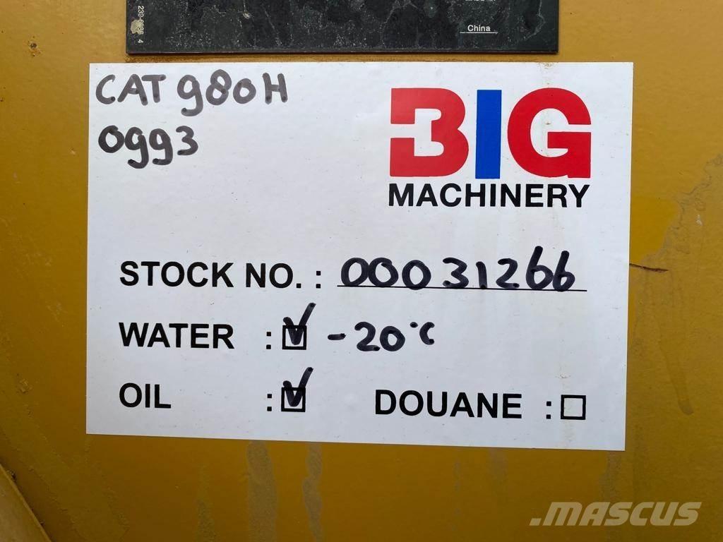CAT 980H Utovarivači na točkove