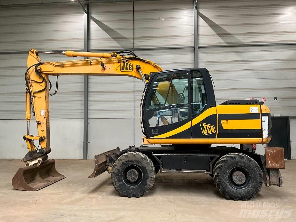 JCB JS 145 W Bageri točkaši
