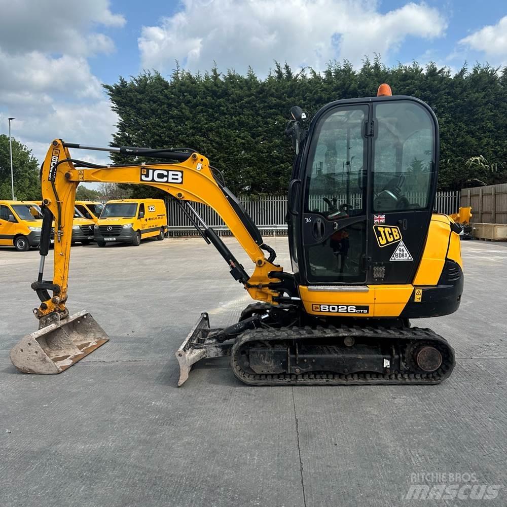 JCB 8026 Mini bageri < 7t