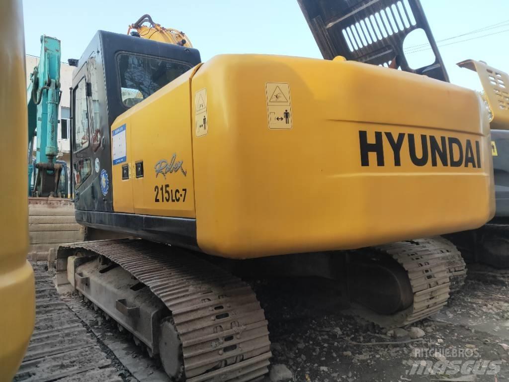 Hyundai R215-7 Bageri guseničari