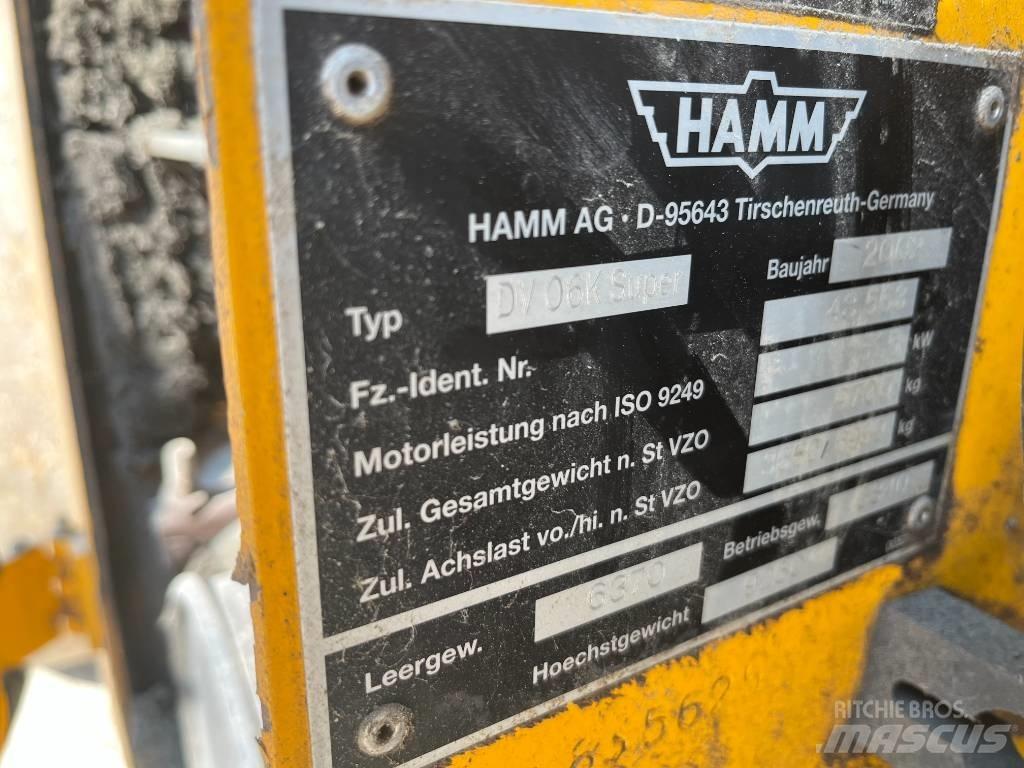 Hamm DV06K Super Kombinovani valjci