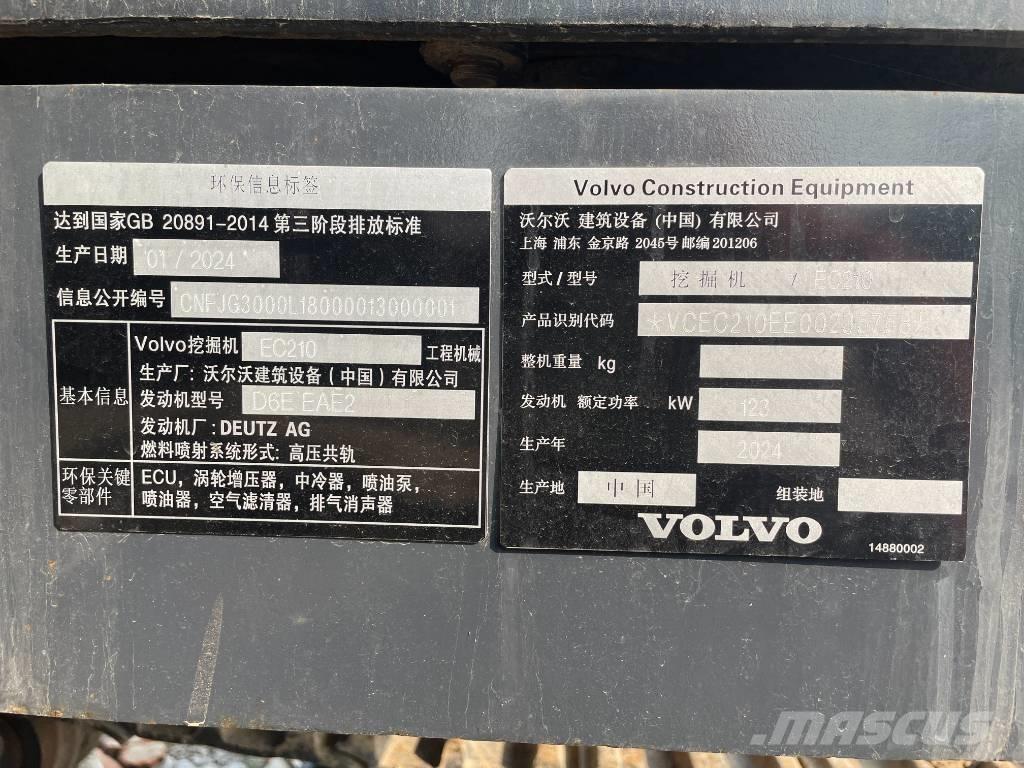 Volvo EC 210 Bageri guseničari