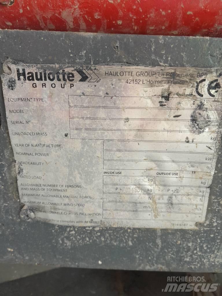 Haulotte Optimum  8 Makazaste platforme