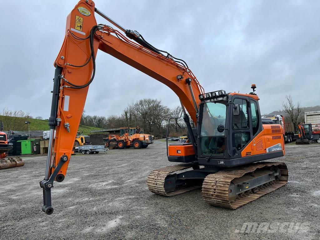 Doosan DX 140 LC Bageri guseničari