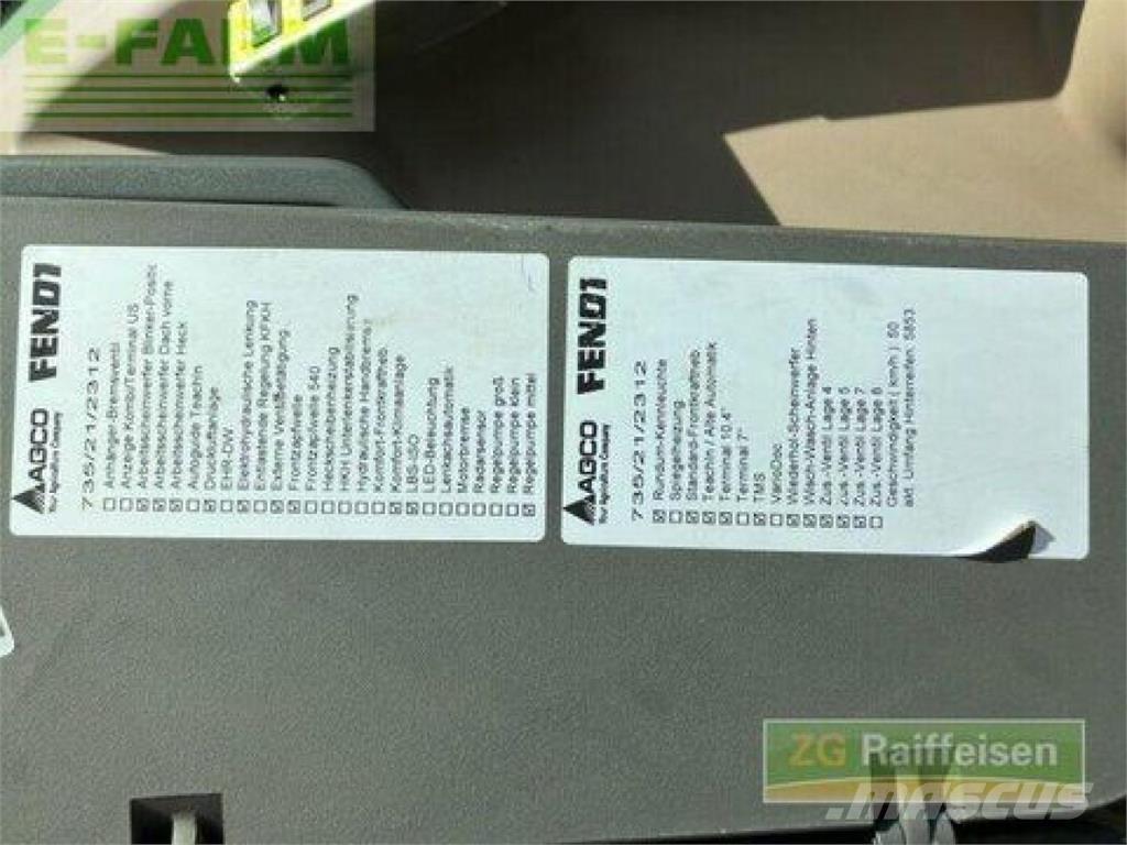 Fendt 720 vario Traktori