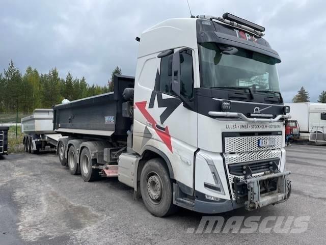 Volvo FH 13 Rol kiper kamioni sa kukom za podizanje tereta