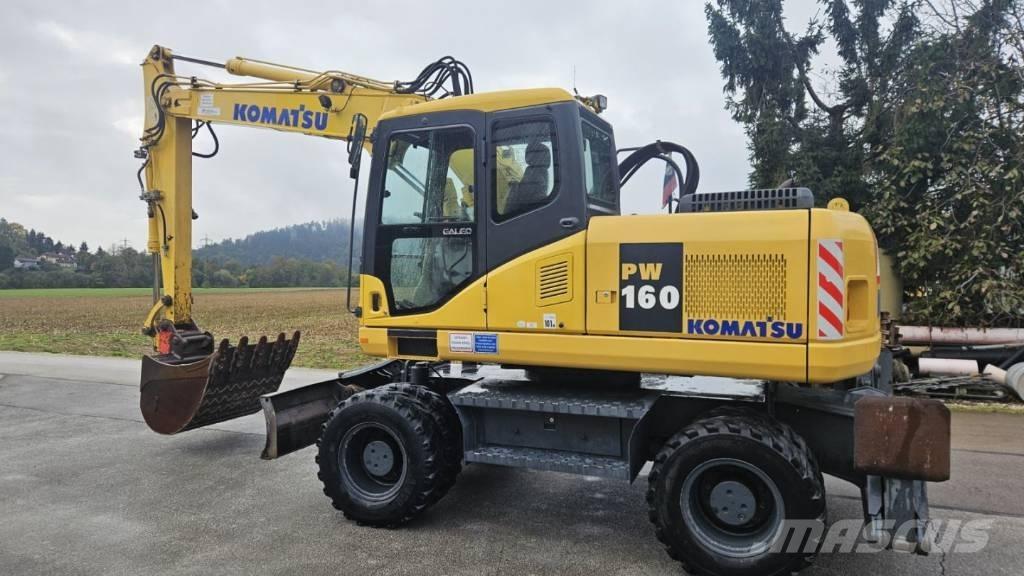 Komatsu PW 160-7K Bageri točkaši