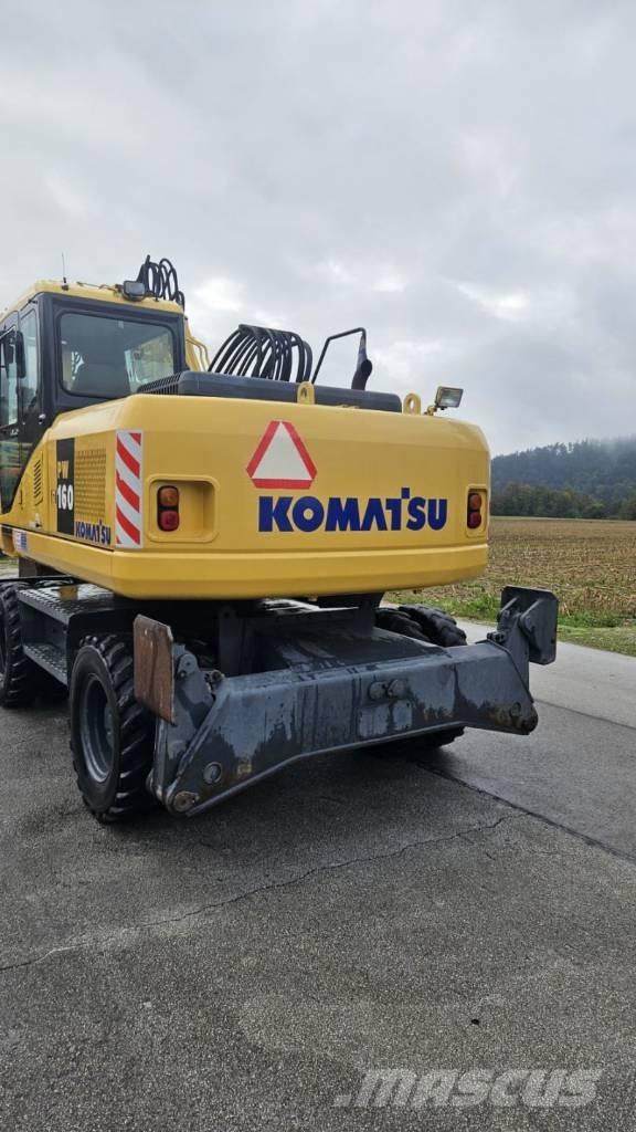 Komatsu PW 160-7K Bageri točkaši