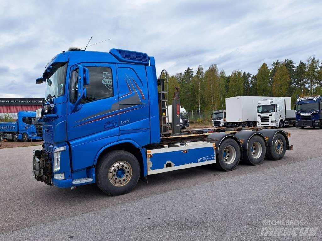 Volvo FH 540 Plogbil Rol kiper kamioni sa kukom za podizanje tereta