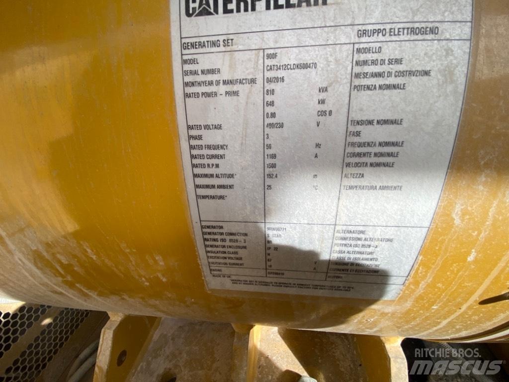 CAT 3412 Dizel generatori