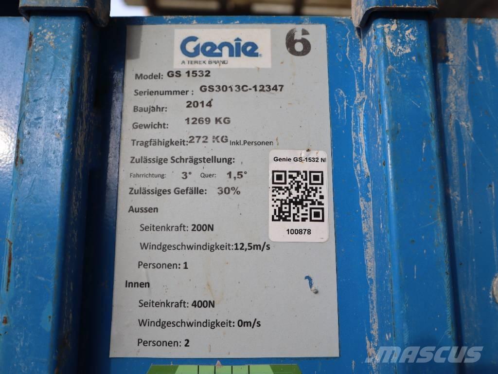 Genie GS 1532 Makazaste platforme