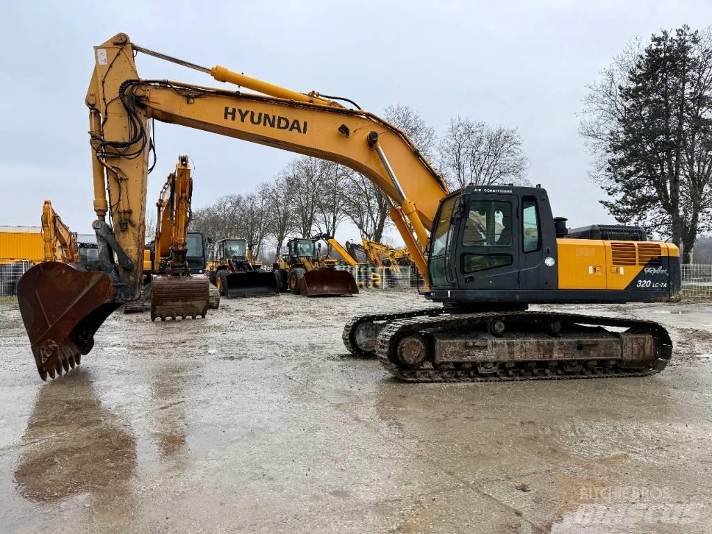 Hyundai R320LC-7A Bageri guseničari