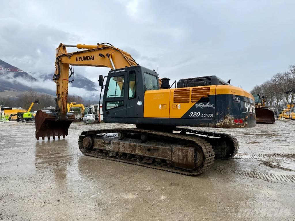 Hyundai R320LC-7A Bageri guseničari