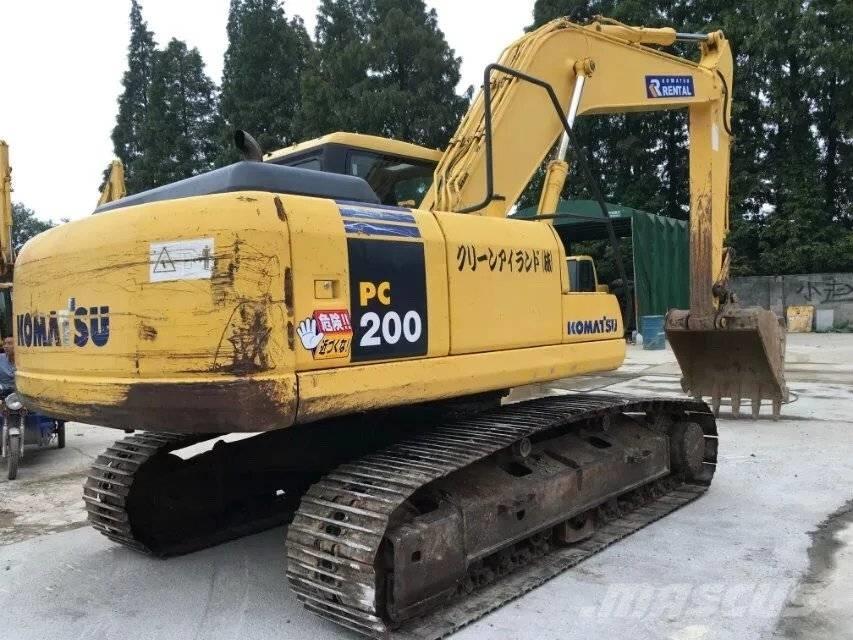Komatsu pc200-7 Bageri guseničari