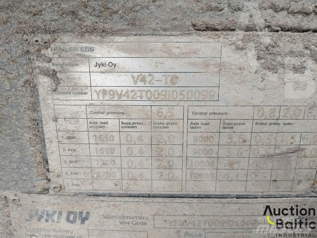 Jyki V 42 T0 Poluprikolice sa ciradom