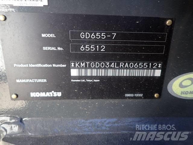 Komatsu GD655-7 Grejderi
