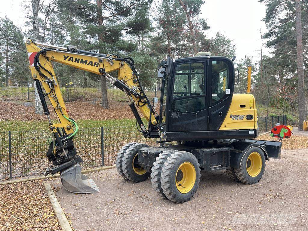 Yanmar B75W Bageri točkaši