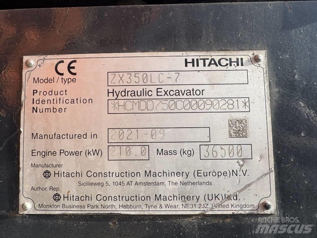 Hitachi ZX 350 LC-7 Bageri guseničari