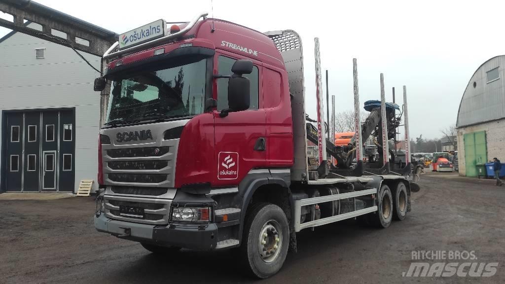 Scania R410 Kamioni za drva Šticari