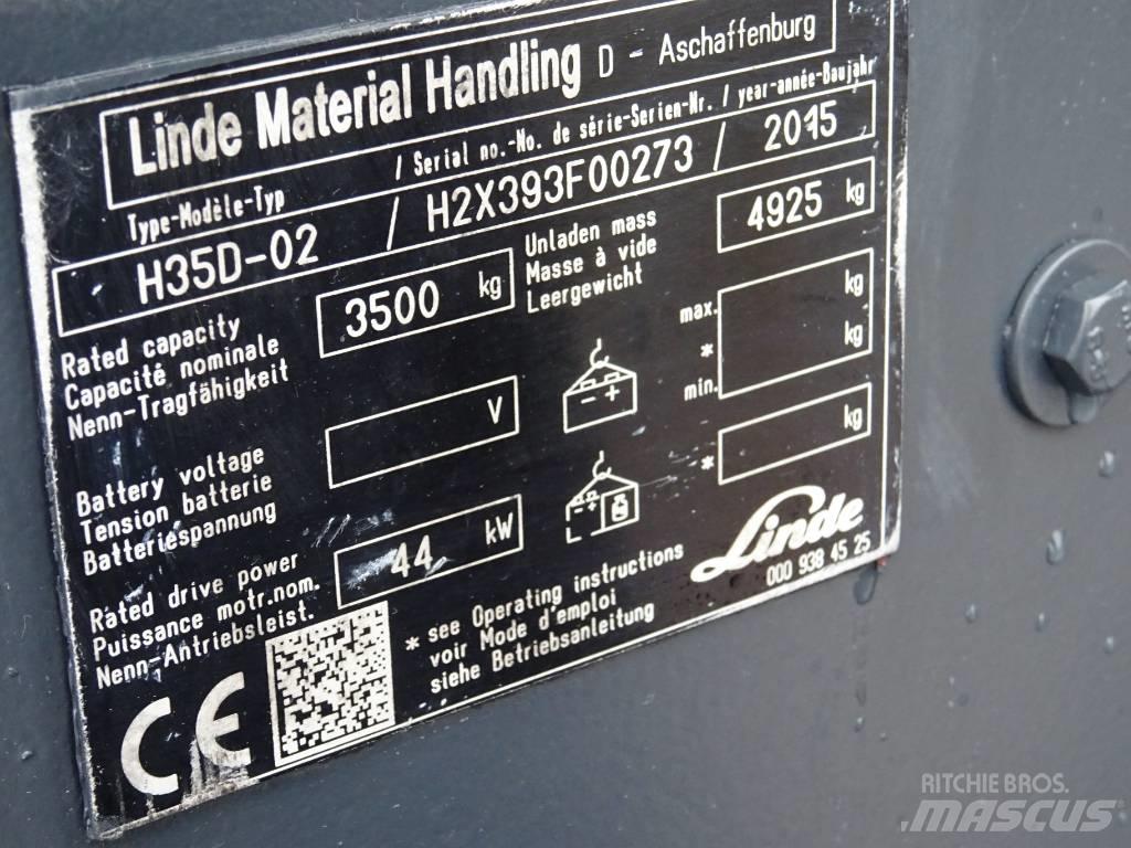 Linde H35D-02 Dizelski viljuškari