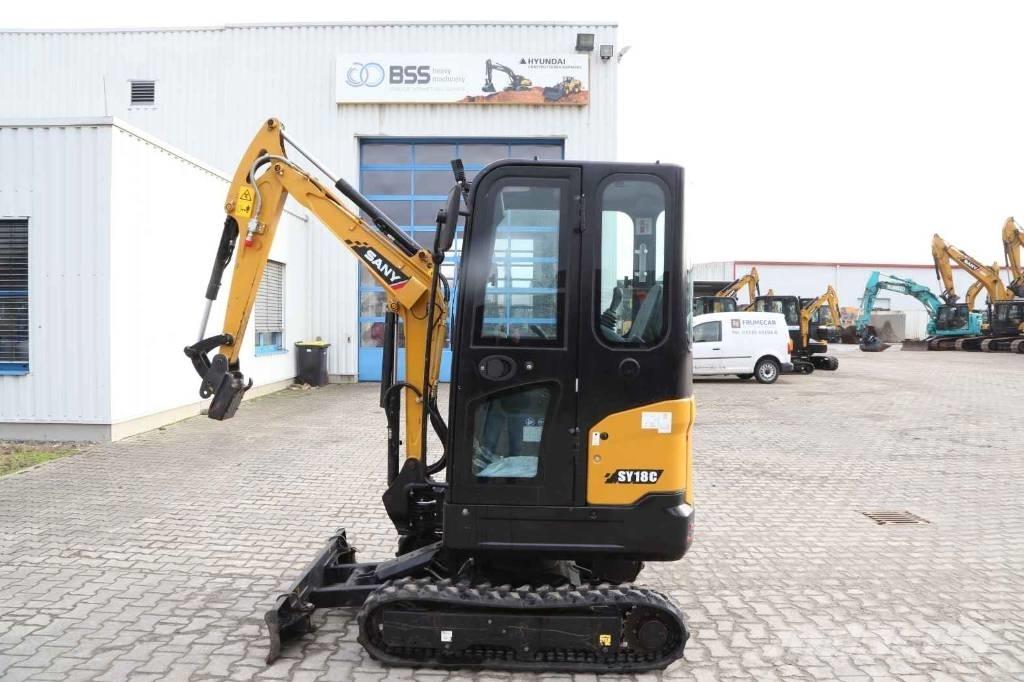 Sany SY 18 C Mini bageri < 7t