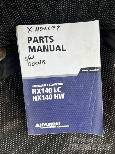 Hyundai HX 140 L Bageri guseničari