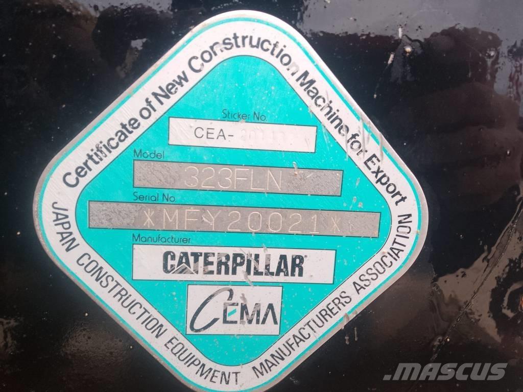 CAT 323FLN IHC Bageri guseničari