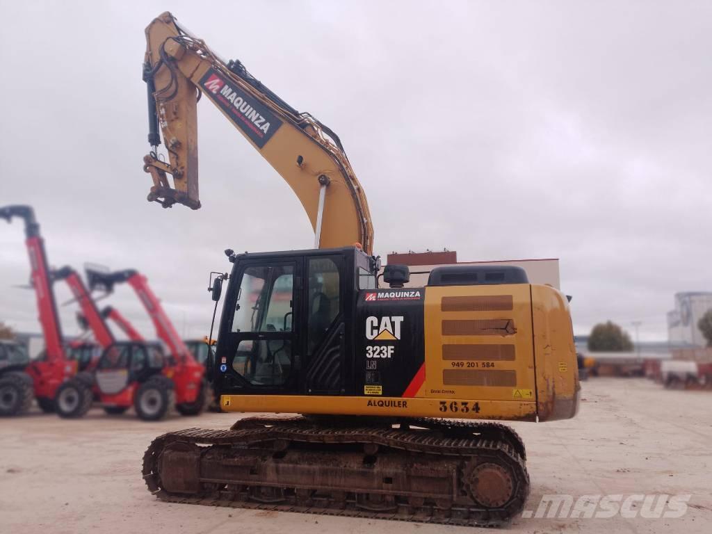 CAT 323FLN IHC Bageri guseničari