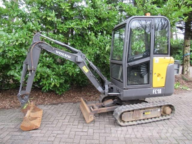 Volvo EC18D Mini bageri < 7t