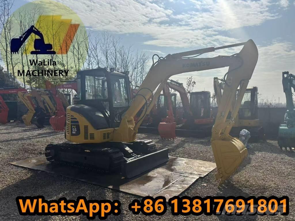 Komatsu PC 55 MR Mini bageri < 7t
