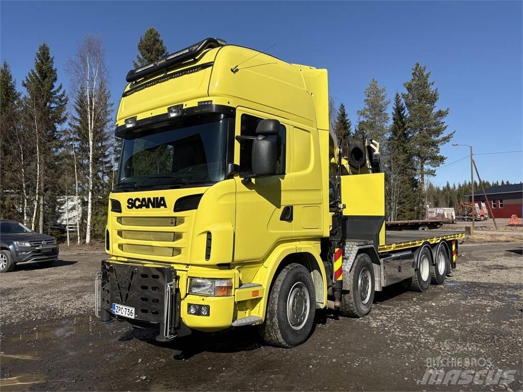 Scania R164G 8*4 Kamioni sa kranom
