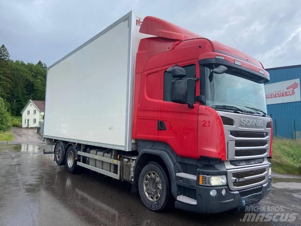 Scania R 490 LB Sanduk kamioni