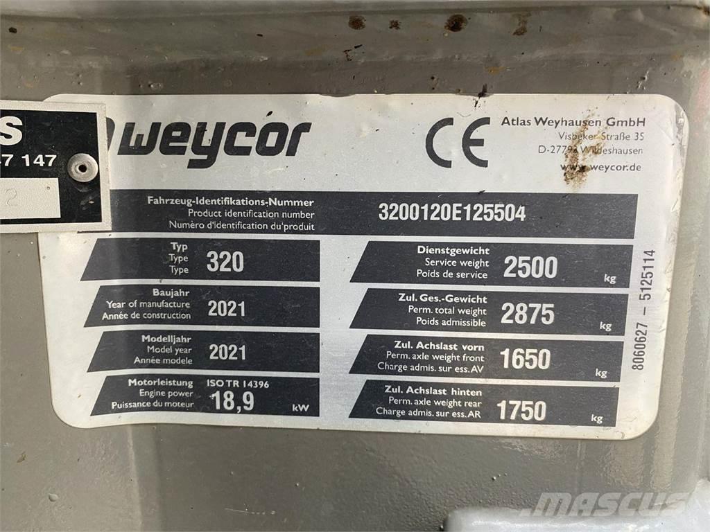Weycor AR320 Cab Višenamenski utovarivači