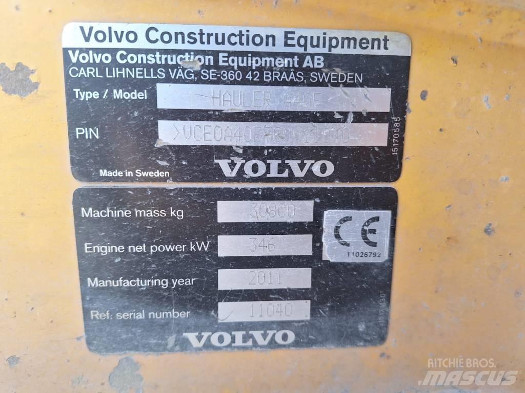 Volvo A40F DUMPPERI Zglobni damperi