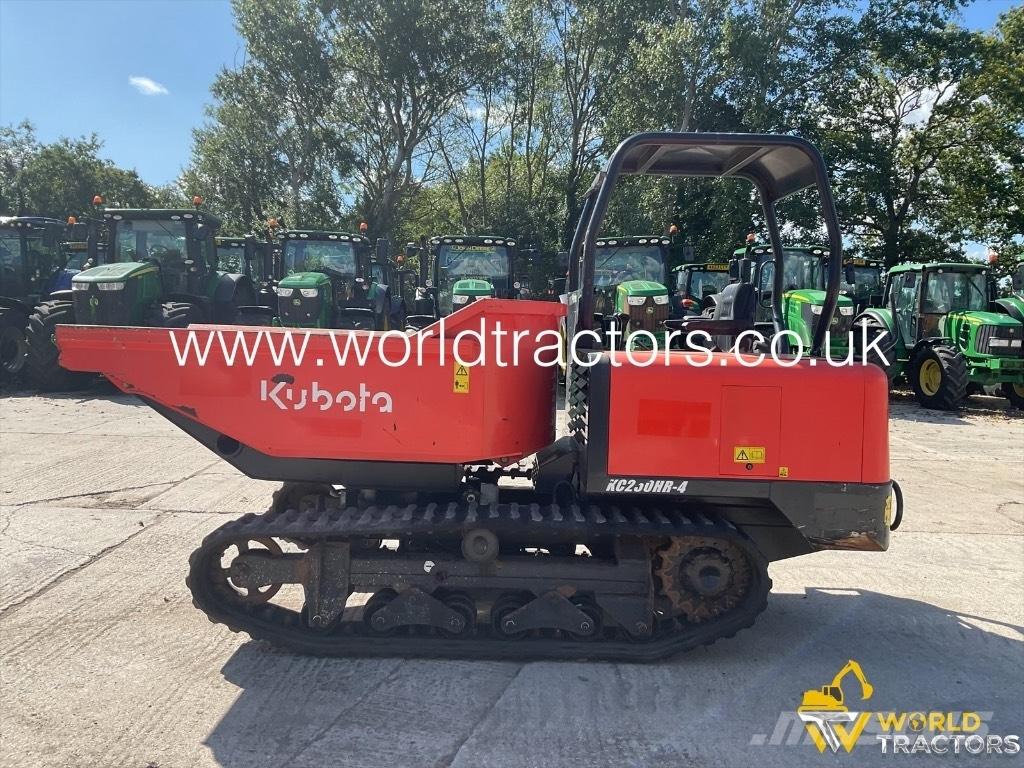 Kubota KC 250 HR-4 Damperi na gusenice