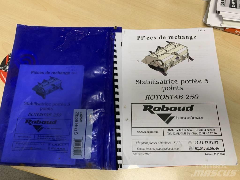 Rabaud Ratostab 250 Mašine za reciklažu asfalta