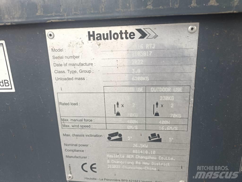 Haulotte HA16RTJ Zglobne podizne platforme