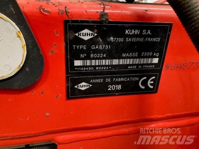 Kuhn GA 8731 hark Okretači i sakupljači sena