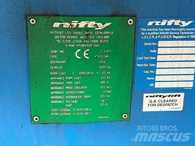 Niftylift HR 21 D E Zglobne podizne platforme