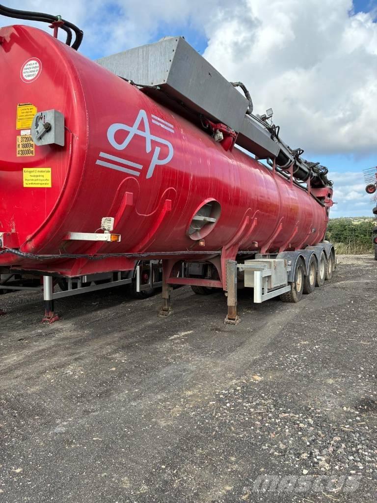 AMT AP gylletrailer Poluprikolice cisterne