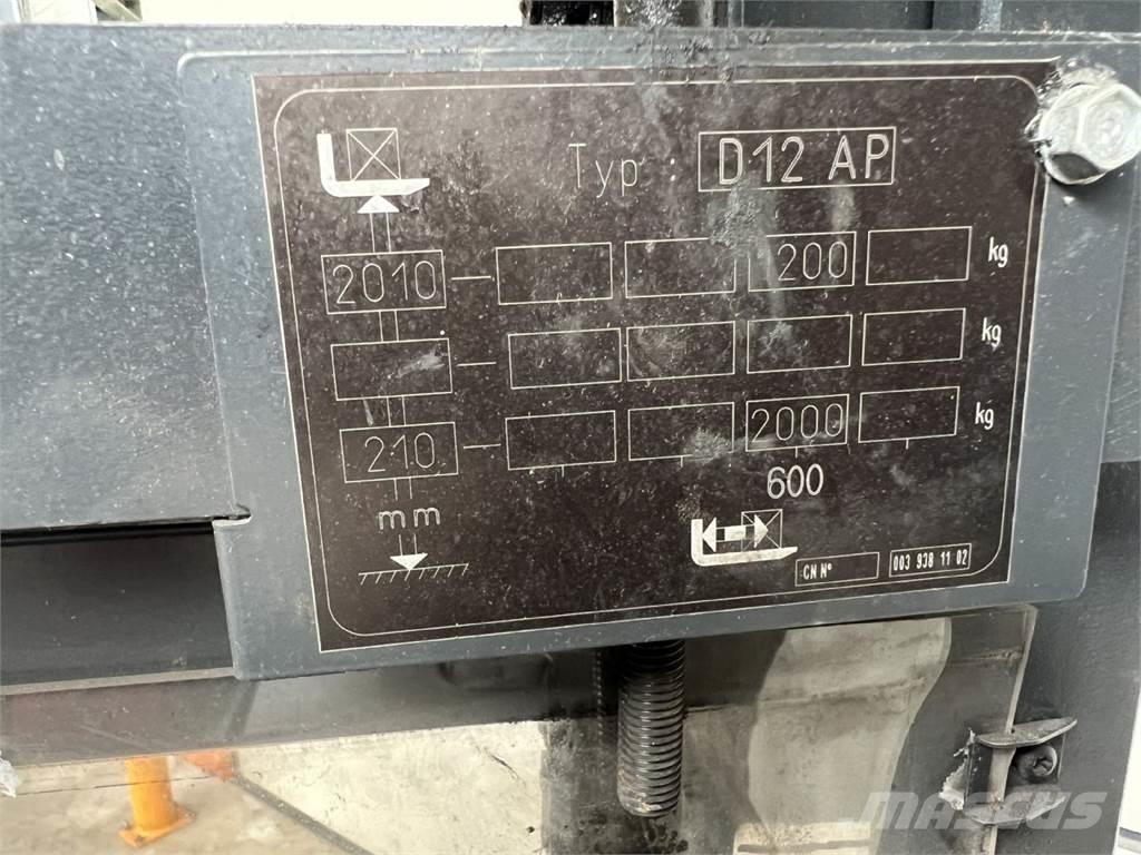 Linde D12 AP Ručni električni viljuškar