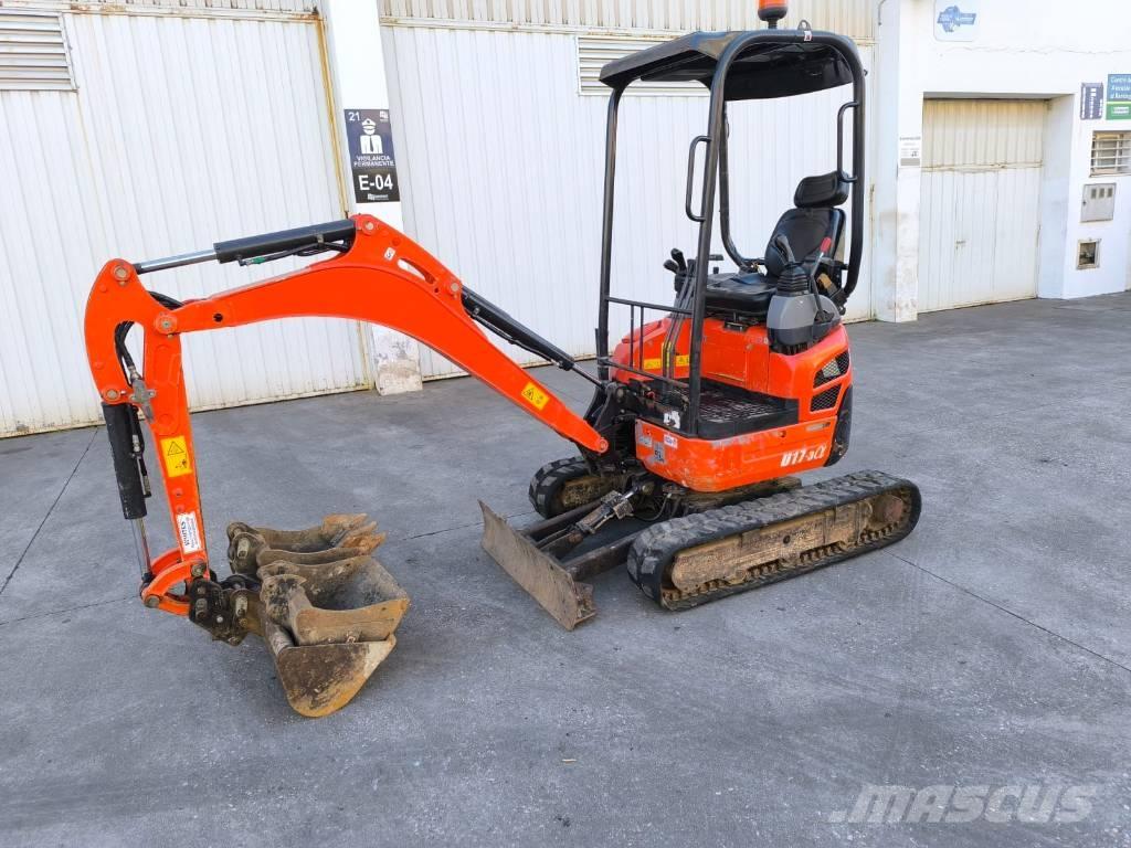 Kubota U 17-3 Mini bageri < 7t