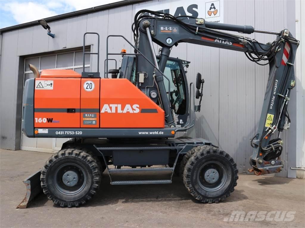 Atlas 160W-BLUE Bageri točkaši