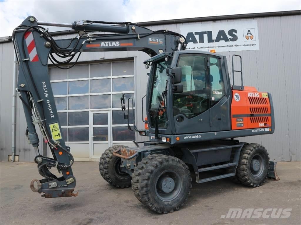 Atlas 160W-BLUE Bageri točkaši