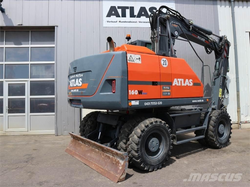 Atlas 160W-BLUE Bageri točkaši