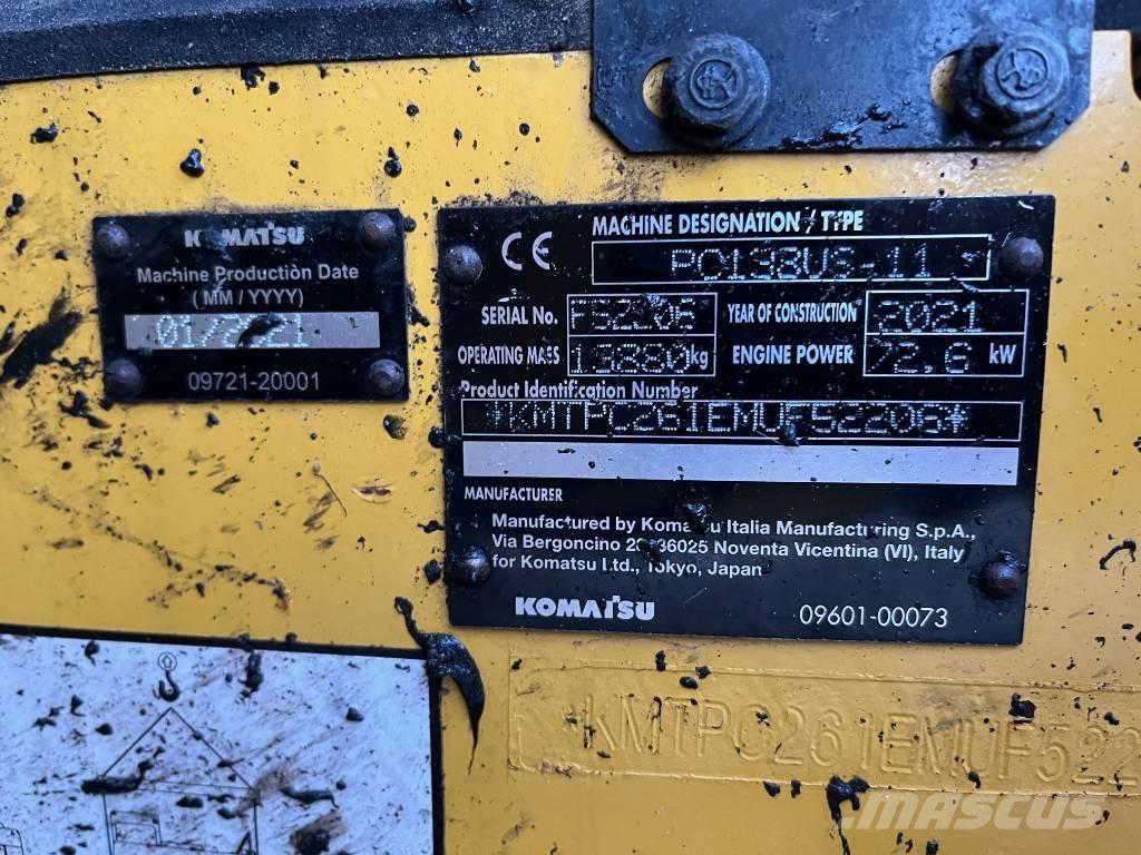 Komatsu PC 138 US-11 Bageri guseničari