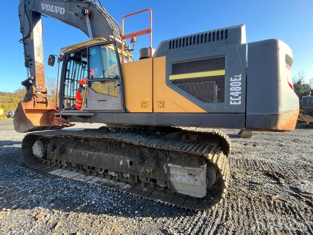 Volvo EC 480 E L Bageri guseničari