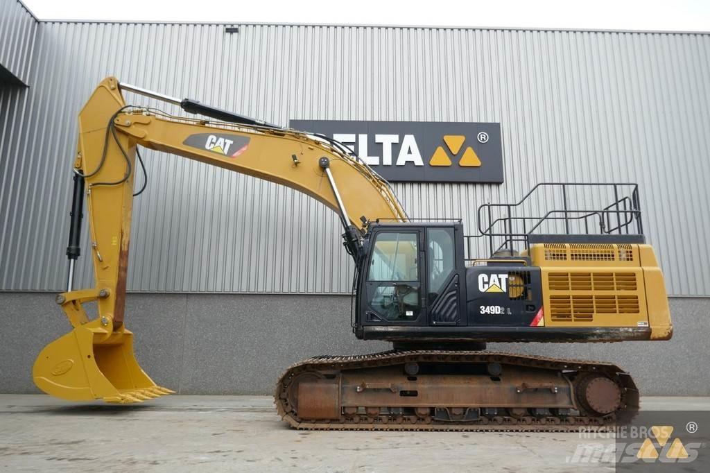 CAT 349D2L Bageri guseničari