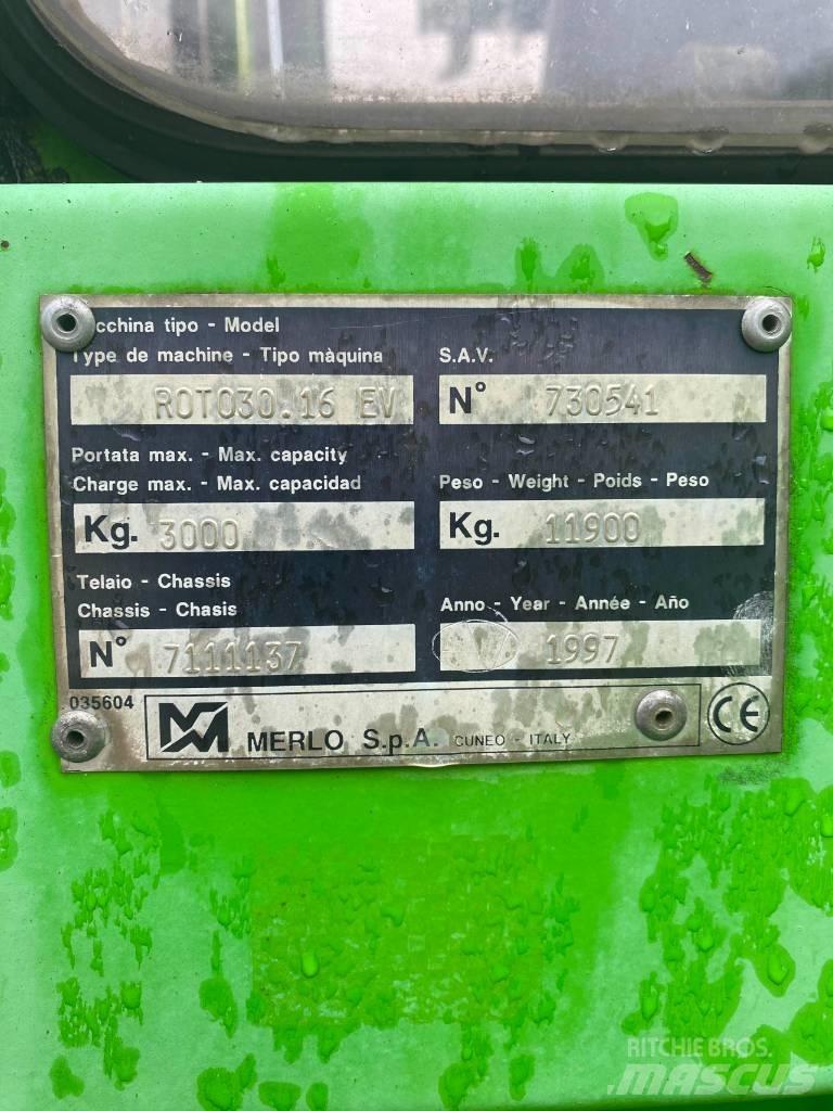 Merlo Roto 30.16 EV Teleskopski viljuškari