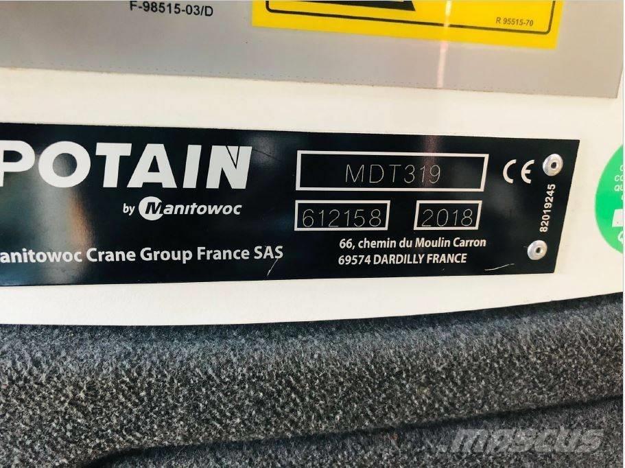 Potain MDT 319 Kranovi tornjevi